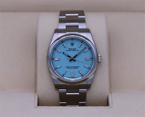 rolex 36 tiffany|Rolex tiffany blue 36mm price.